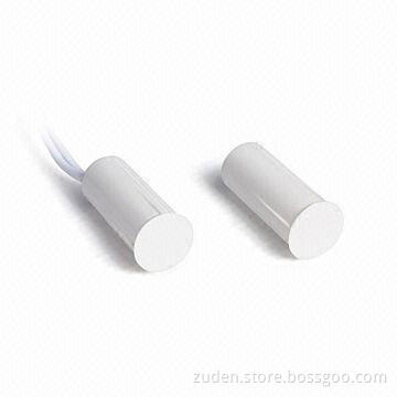 Wired Magnetic Door Sensor - Recessed Installation